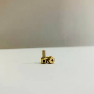 Custom CNC Machined Brass Shaft Precision <b>Stepped</b> Copper Shaft for Industrial <b>Machinery</b> Components Manufacturer - Product Image 5