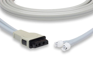 Tuyau <span class=keywords><strong>de</strong></span> brassard NIBP Caremed compatible GE Marquette 2017008-001, double tube 3,6 m pour Dash2000/Dash2500 - Product Image 2