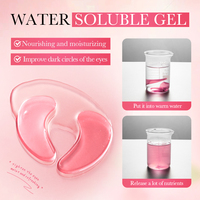 BIOAQUA Patchs Contour des Yeux Hydratants et Raffermissants à la Bave d'Escargot, Curcuma, Acide Hyaluronique, Nicotinamide, Vitamine C, Rétinol, Collagène – Soin Hydratant