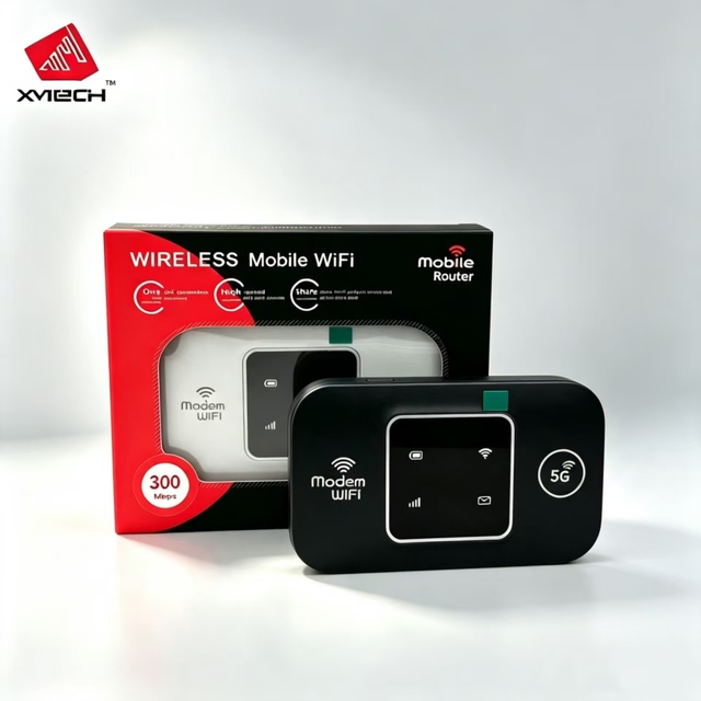 Premium Grade Dual SIM Slot 4G Portable MIFI Router with 5G 2.4G WiFi Portable WiFi with New Firewall 300mbps Max LAN Data