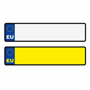 Placa de matrícula de <span class=keywords><strong>coche</strong></span>, accesorios para automóviles, placa de matrícula de Metal, de aluminio, para <span class=keywords><strong>Francia</strong></span> - Product Image 1