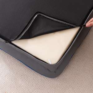 74x53x17cm Reißverschluss-Abnehmbare Waschbare Bezüge <span class=keywords><strong>Memory</strong></span>-Schaum für Hunde Katzen Weiches Wohnzimmer-Möbel Unterstützendes Haustierbett - Product Image 2