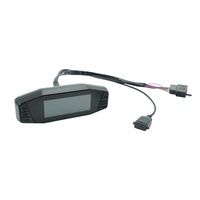 Speedometer Depan TFT SiAECOSYS SCJ313 3,13 Inci Berkinerja Tinggi Baru, Protokol CAN BUS One-Lin, Plastik Tahan Lama Warna Hitam untuk Sepeda Motor