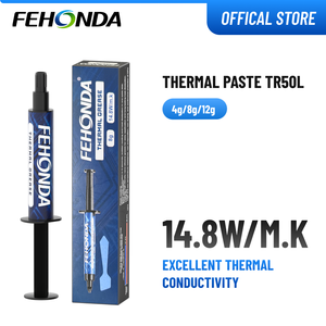 <span class=keywords><strong>Pasta</strong></span> Térmica Fehonda 14.8W/mk 4g para Procesador AMD Intel, Enfriador de <span class=keywords><strong>CPU</strong></span>, Ventilador de Computadora, Compuesto para GPU VGA - Product Image 1