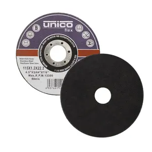 UNICO 115x1.2 Resin Cutting Wheels Aluminum Oxide Disco De Corte Abrasive Tools Cutting Disc