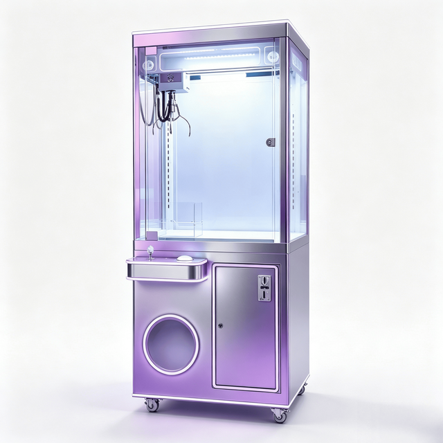Direct Manufacturer Wholesale Custom Caster-equipped Claw Machine for Event Rental Venue Amusement Layout