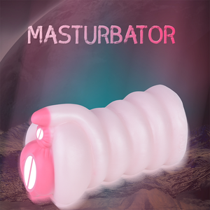 Cangkir Masturbator pria dengan Mode peregangan baru, mainan seks pria elektrik dengan dorong dan bergetar untuk stimulasi Penis - Product Image 2