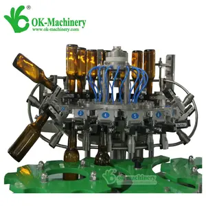 Máquina tampadora automática de enchimento de garrafas de cerveja em pequena escala XP457 OK Machinery