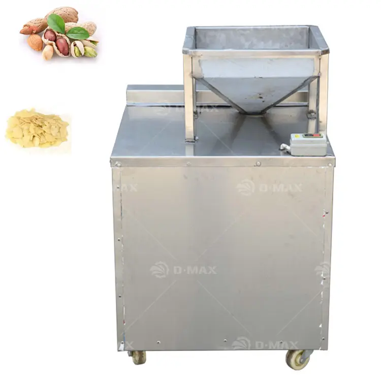 Best Selling Flaked Almonds Cutting Machine Groundnut Slicing Peanut Slicer Nut Flake Cutter