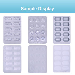 <span class=keywords><strong>Plastic</strong></span> Blisterverpakking Verpakkingsmachine Pvc Kleine Automatische Softgel Vitamine <span class=keywords><strong>Capsule</strong></span> Blister Verpakkingsmachine - Product Image 2