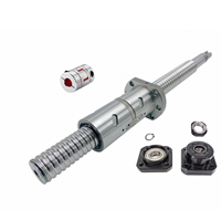 Prix usine Double écrous 3206 jeu de vis à billes avec longueur 550mm 700mm 1000mm C7 vis et roulement à billes pour Kit de routeur CNC