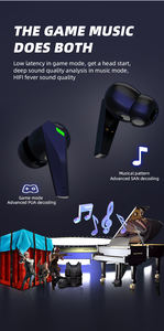 Auriculares TWS de batería ultralarga, auriculares P50 para juegos BT, auriculares internos inalámbricos de alta potencia, accesorios móviles OEM, auriculares - Product Image 5