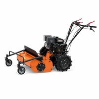 Broyeur à fléaux autopropulsé à moteur essence 4 temps 420 cm³ CE Euro V avec moteur à essence