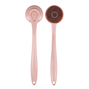 Brosse de douche exfoliante la plus vendue, brosse de bain longue et douce pour le corps, éponge de nettoyage en silicone pour la peau - Product Image 1