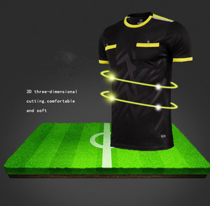 Ensemble de maillots de football personnalisés pour adultes et enfants 2023, uniforme d'<span class=keywords><strong>arbitre</strong></span> de football, ensemble d'entraînement pour hommes, maillot d'équipe de football - Product Image 2
