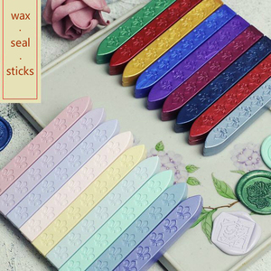Barra de cera de sellado barata de alta calidad para sello, barra de sello de cera de 62 colores sin mecha - Product Image 4
