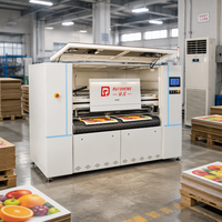 Mesin Cetak Kotak Pizza Karton Bergelombang Digital Otomatis Penuh WINSCOLOR 1.8 Meter dengan Layar Sentuh dan Print Head HP