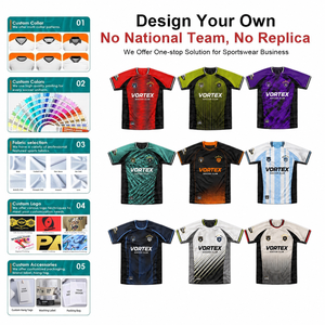 Maillot de football d'entraînement sublimé OEM 2026 2027 pour hommes – T-shirt respirant rétro pour fans de football – Maillot de sport tendance - Product Image 1