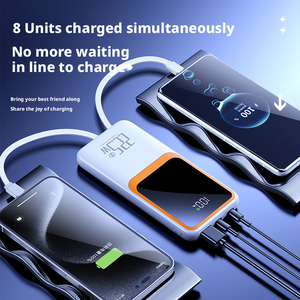 Banco de Energía de Alta Capacidad de 30000 mAh con Cables, Carga Rápida PD de 22.5 W, Pantalla LED, Estación de Energía Portátil USB - Product Image 4