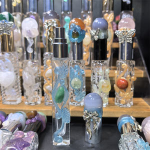 Botella <span class=keywords><strong>de</strong></span> cristal hecha a mano al por mayor para adorno navideño - Product Image 3