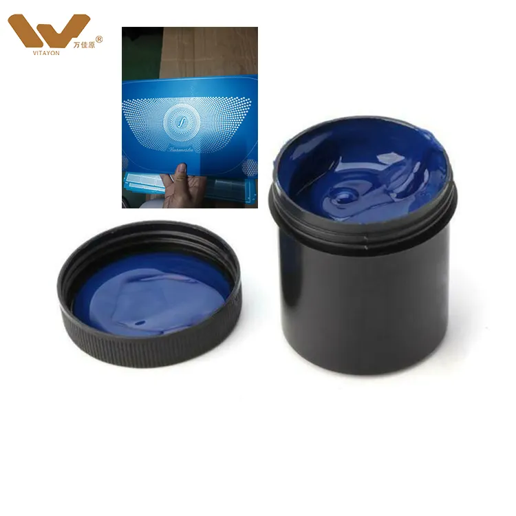 Photosensitive Anti Etching Ink Blue Ink Paint for Stainless molding board