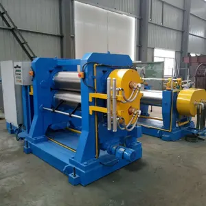 Manufacturer of 3 Rolls Rubber Calender Machine, 3 Rolls Calender Roll Mill Machine