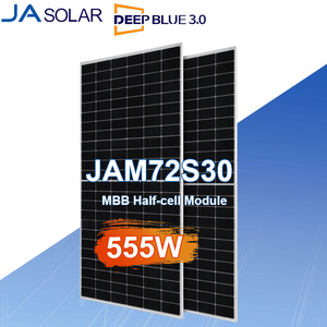 JA Solar, venta al por mayor, 540W, 550W, panel solar de alta potencia, módulo fotovoltaico de media 144 celdas de alta calidad para uso doméstico - Product Image 1