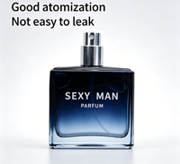 Vente en gros de parfum pour homme, spray longue durée, 55 ml, fournisseur direct d'usine, accepte l'OEM, étiquette privée