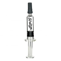 Piston pharmaceutique en métal doré de 1ml personnalisé Piston en plastique Luer Slip Lock Seringue préremplie en verre avec boîte d'emballage unique