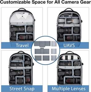 Mochila Profesional para Cámara DSLR, SLR y Mirrorless, Impermeable, para Laptop de 14 Pulgadas, Muestra Gratis - Product Image 2