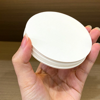Lot de 5000 sous-verres ronds vierges en carton, antidérapants et absorbants, pour bière et café, pour restaurants, bars et pubs