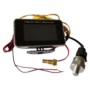 เกจ์วัดน้ำมันเชื้อเพลิง LCD แบบดัดแปลง 12V รุ่นใหม่ พร้อมจอแสดงผล EGT และบูสต์ อุณหภูมิน้ำมันอิเล็กทรอนิกส์สำหรับรถยนต์-ขายส่ง - Product Image 3