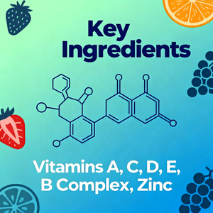 เยลลี่วิตามินรวม13สารอาหารประจำวันและพลังงานสนับสนุนกัมมี่วิตามิน - Product Image 2
