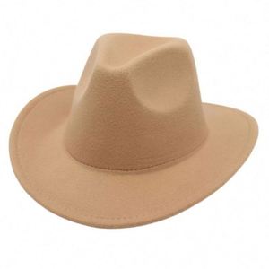 Sombrero de Copa con Borde Enrollado Tridimensional, Estilo Europeo y Estadounidense, Sombrero de Vaquero a la Moda - Product Image 5