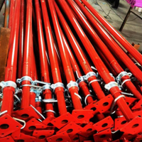 Échafaudage télescopique en acier réglable, fourni par les fabricants, pour la construction, style de conception chinois