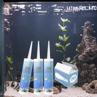 Adhésif de construction acétique DAYOU, mastic silicone RTV étanche pour aquarium et réservoir de poissons, durcissement en 5 minutes, forte adhérence, pour le travail du bois