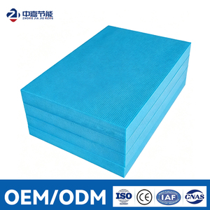 Panneau d'isolation thermique en polystyrène extrudé XPS Blue Zhongjia, résistance à la compression de 150 à 700 kPa, pour mur extérieur de bâtiment - Product Image 1