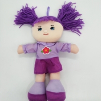 Poupée bébé fille cadeaux poupées en tissu jouets en peluche pour enfants en Stock