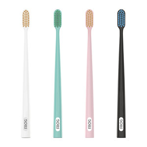 <span class=keywords><strong>Brosse</strong></span> à dents orthodontique en forme de V <span class=keywords><strong>Y</strong></span>-Kelin pour appareils dentaires, 4 unités (lot de 1), poils souples pour adultes avec <span class=keywords><strong>brosse</strong></span> interdentaire - Product Image 2