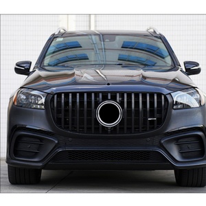2013-2019 <b>Car</b> Modification Upgrade 2024+GLS53 AMG Old to New Surround Kit Front Bumper Rear Bumper Suitable for Mercedes Benz GL - Product Image 3