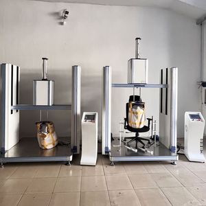 เครื่องทดสอบแรงกระแทกเก้าอี้สำนักงาน JY ใช้สำหรับทดสอบความทนทานต่อแรงกระแทกและความคงทนของพื้นผิวเบาะนั่ง - Product Image 2