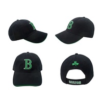 Gorra de Béisbol con Letra B Bordada, Gorra Deportiva de 6 Paneles de Sarga de Algodón con Correa Ajustable, Logotipo Personalizado, Venta al Por Mayor, Promocional