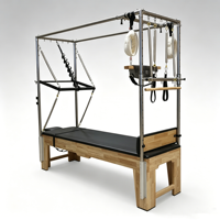 Lit de Pilates Cadillac MJD M201A en chêne, durable, pour usage domestique et commercial, entraînement de yoga, fitness, musculation