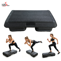 Plataforma de Step Aeróbico Ajustable en Altura para Gimnasio en Casa