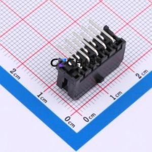 X3025WR-2x05-46SN Wire-to-Board Pin Header Bent Lead Through Hole,P=3mm Connector 2x5P 3mm Right Angle Insert 10P - Product Image 2