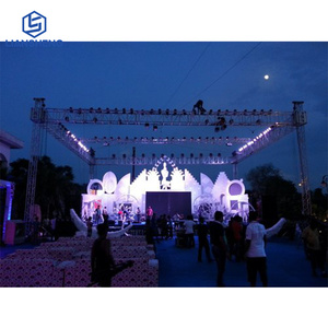 Buổi hòa nhạc giàn hiển thị sân khấu với mái giàn sân khấu thiết bị chiếu sáng chuyên nghiệp ngoài trời sân khấu buổi hòa nhạc đầy đủ sự kiện - Product Image 5