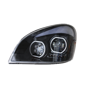 Aftermarket semitruck bộ phận cơ thể, điều khiển bên chiếu đèn pha trong màu đen, đèn LED cho Freightliner cascadia 2008-2017 - Product Image 2