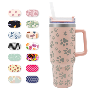 Hot Sale Stainless Steel Double Wall Vacuum Insulated <b>40oz</b> Travel Coffee <b>Tumbler</b> <b>with</b> <b>Handle</b> and Plastic Straw - Product Image 6