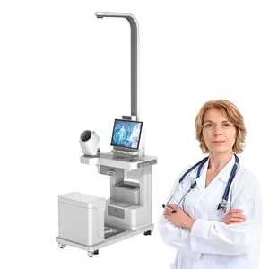 Quiosque inteligente do exame saúde do equipamento médico quiosque móvel saúde para telemedicina