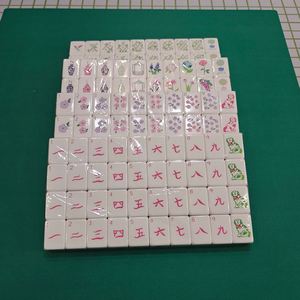 American Mahjong <b>Set</b> 166pcs 30mm 4 Layer <b>Melamine</b> Reusable Portable Indoor Use Stock Custom Mahjong Tiles Home Travel - Product Image 1